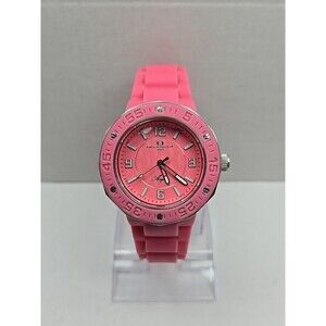 Oceanaut Acqua OC0212 Pink Womens Sport Watch 40mm Silicone Strap New Battery WR